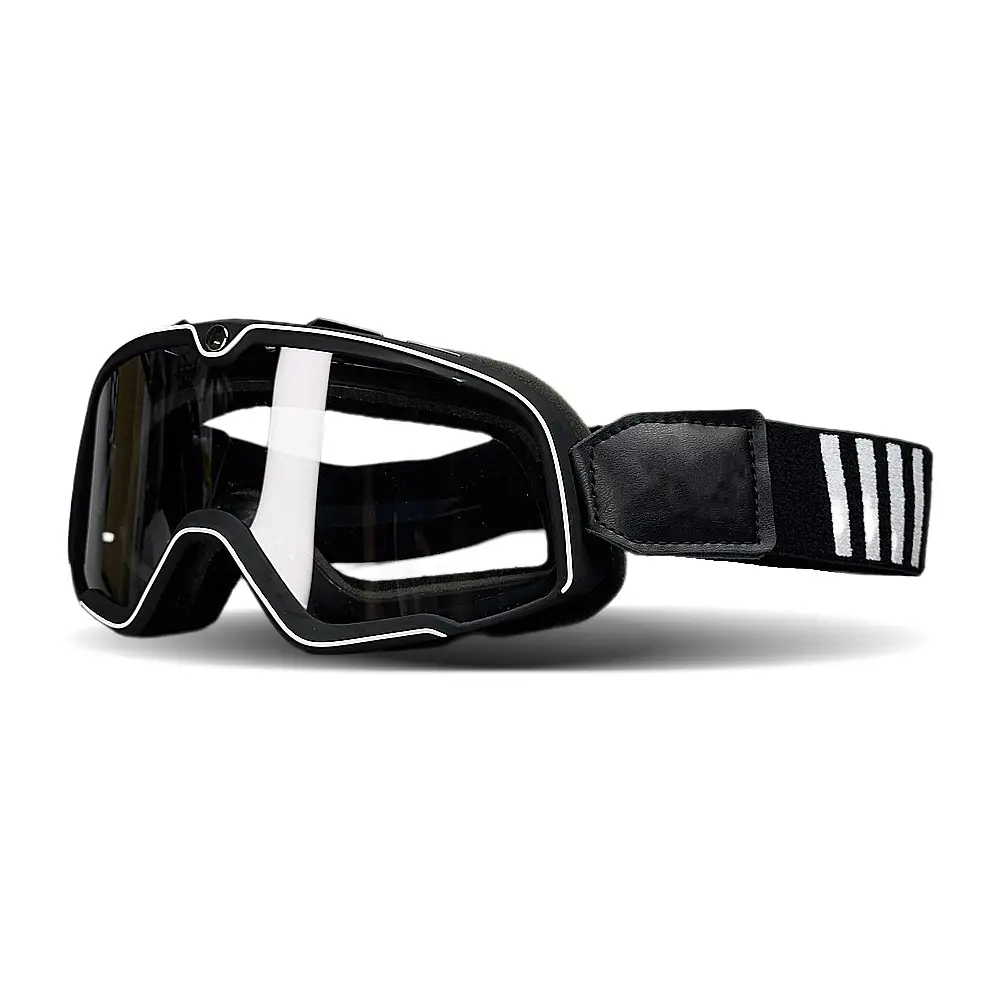 Men's Windproof Cycling Goggles with Checkered Strap