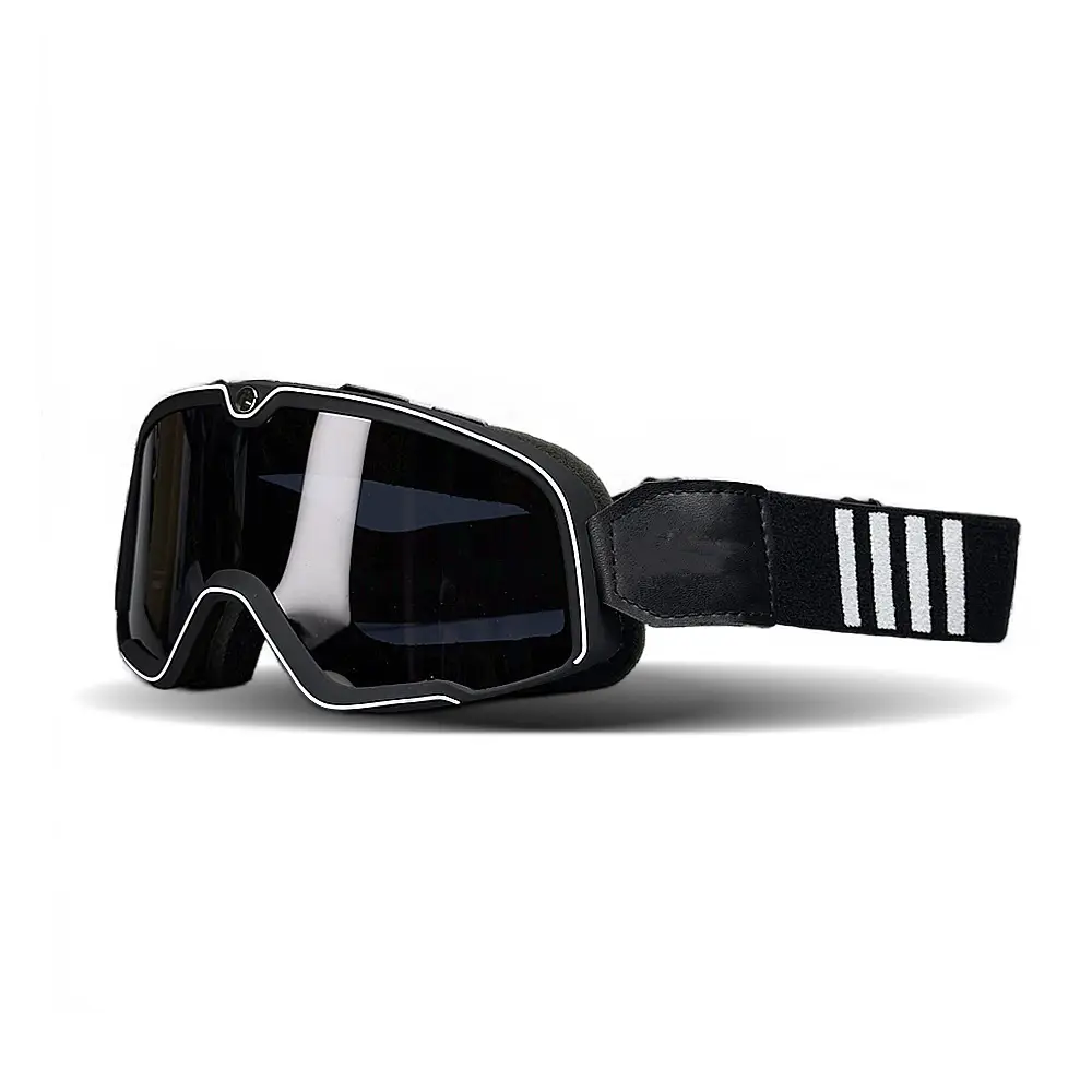 Men's Windproof Cycling Goggles with Checkered Strap