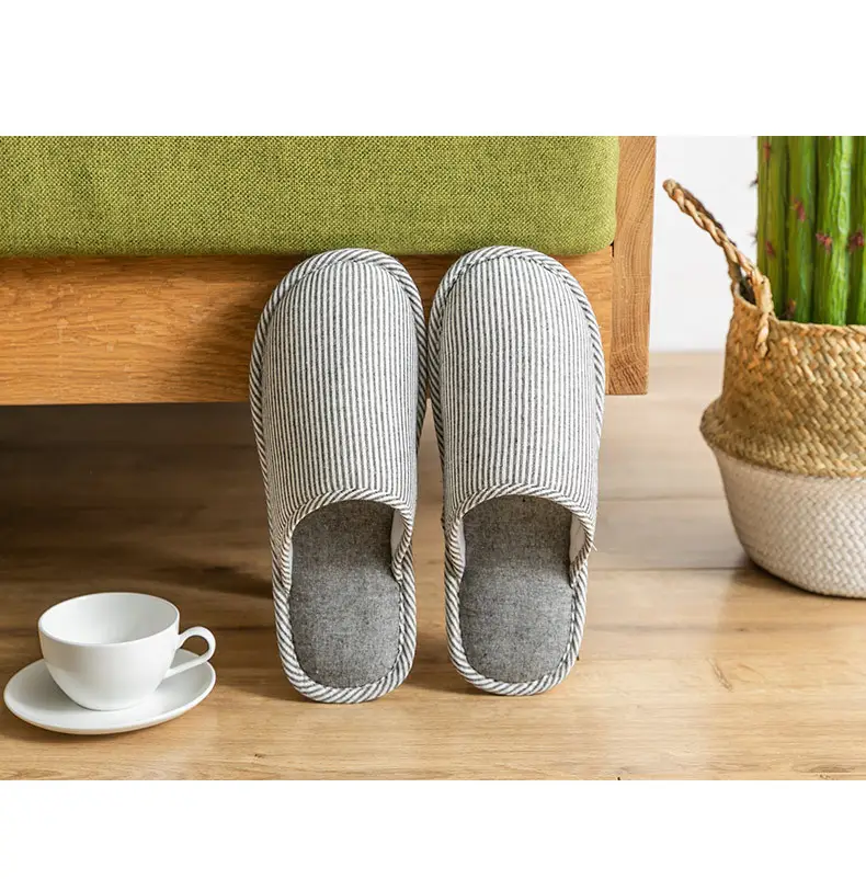Women Cotton Slip-On Socks Pink Non-Slip Indoor — feature 15