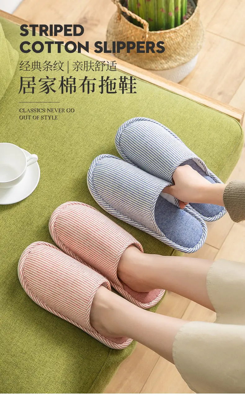 Women Cotton Slip-On Socks Pink Non-Slip Indoor — feature 2