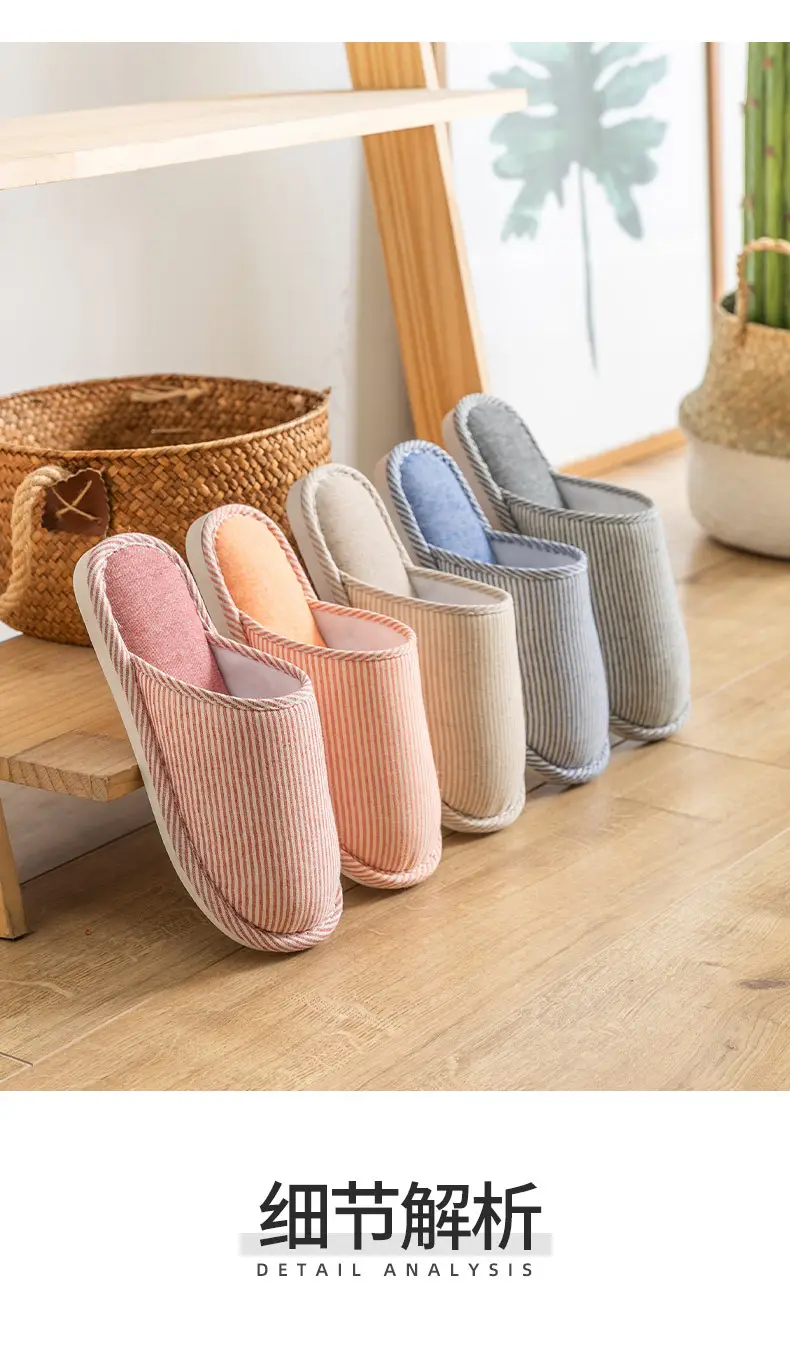 Women Cotton Slip-On Socks Pink Non-Slip Indoor — feature 4