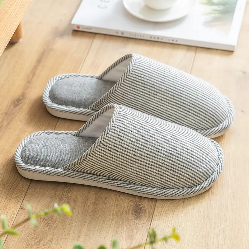 Women Cotton Slip-On Socks Pink Non-Slip Indoor - Image 5