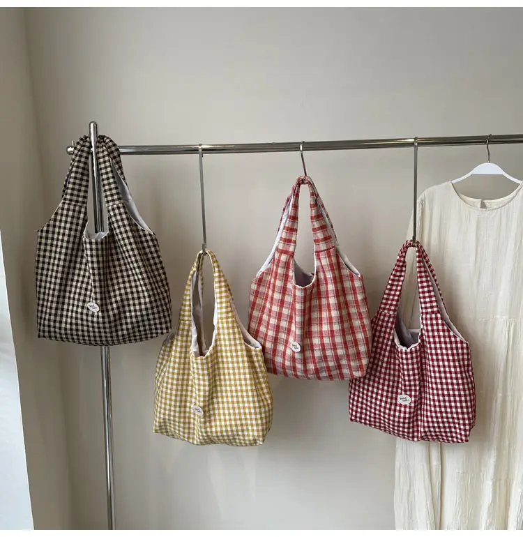 Red Plaid Shoulder Bag for Women 2026 — feature 20