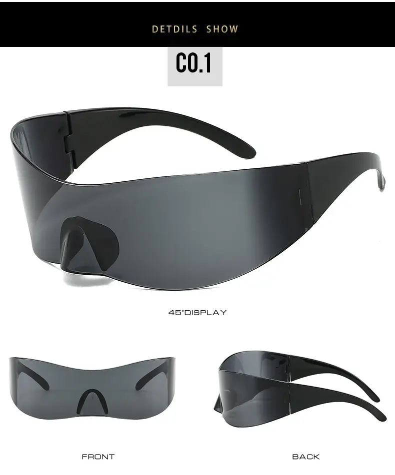 Frameless Sunglasses for Fashion Y2K Cross-Border Ins — feature 17