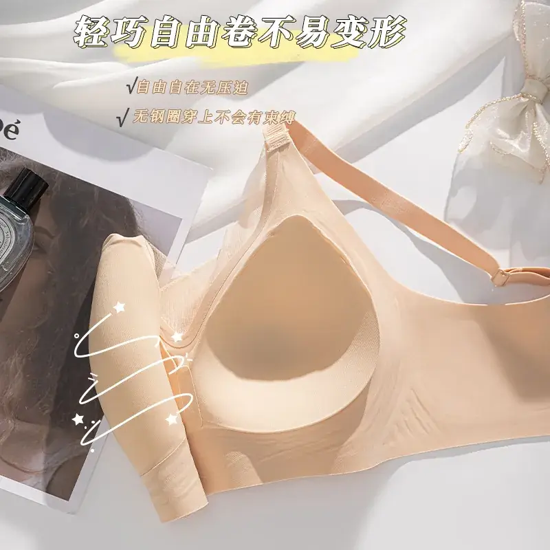 Jelly Gel Push-Up Bra for Women Big Chest Small Plus - Image 8
