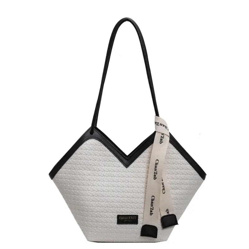 Niche Ribbon Tote Bag Large Capacity 2024 - Image 9