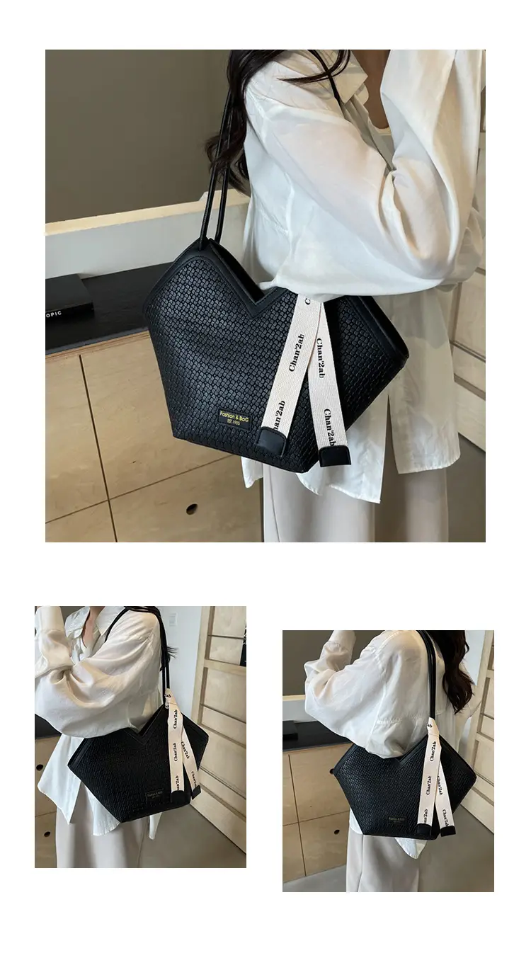 Niche Ribbon Tote Bag Large Capacity 2024 — feature 13