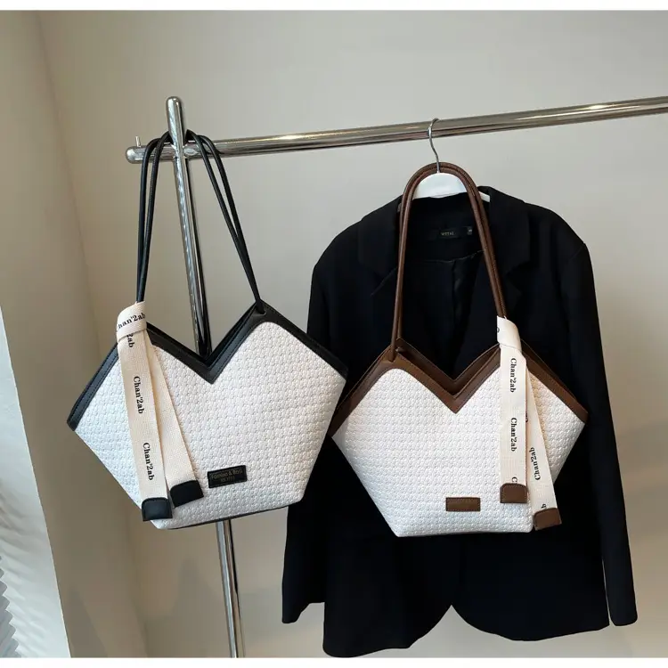 Niche Ribbon Tote Bag Large Capacity 2024 — feature 22