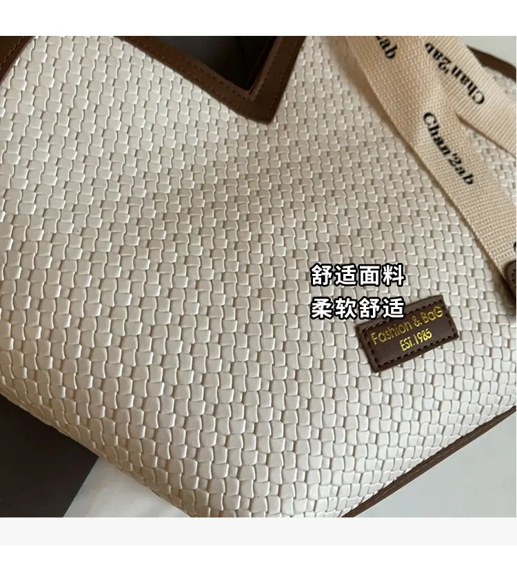Niche Ribbon Tote Bag Large Capacity 2024 — feature 6