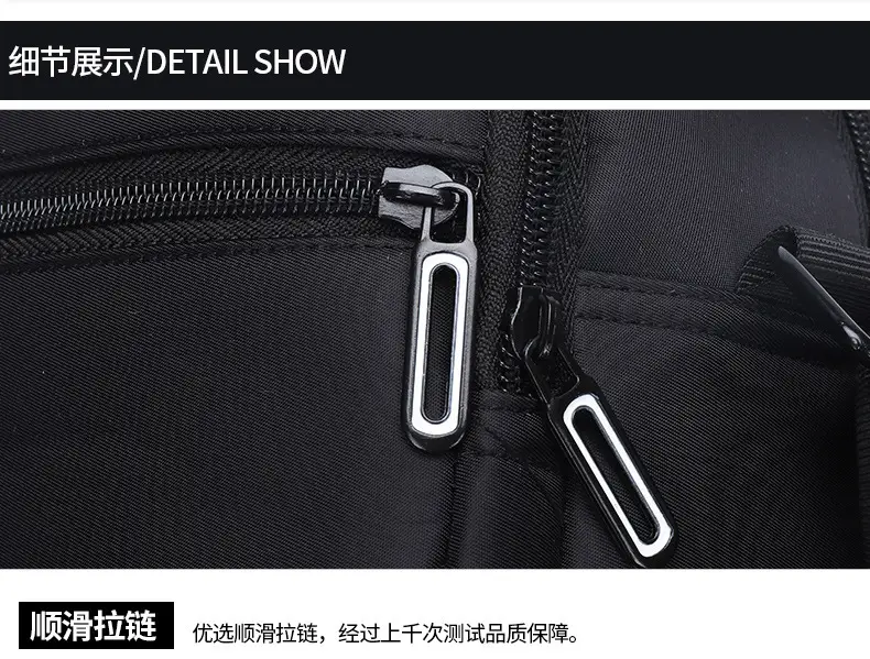 Men's Large Capacity Multi-Compartment Shoulder Bag — feature 15
