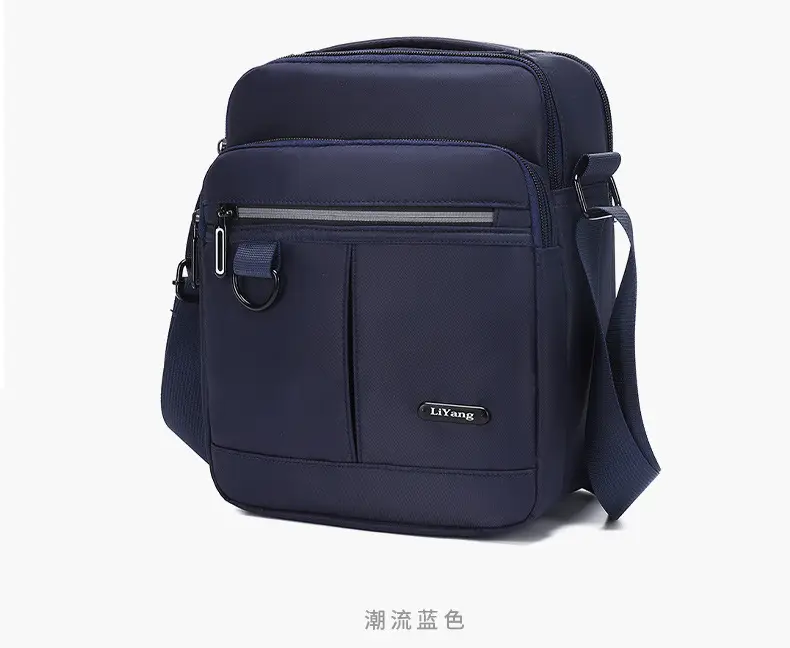 Men's Large Capacity Multi-Compartment Shoulder Bag — feature 22