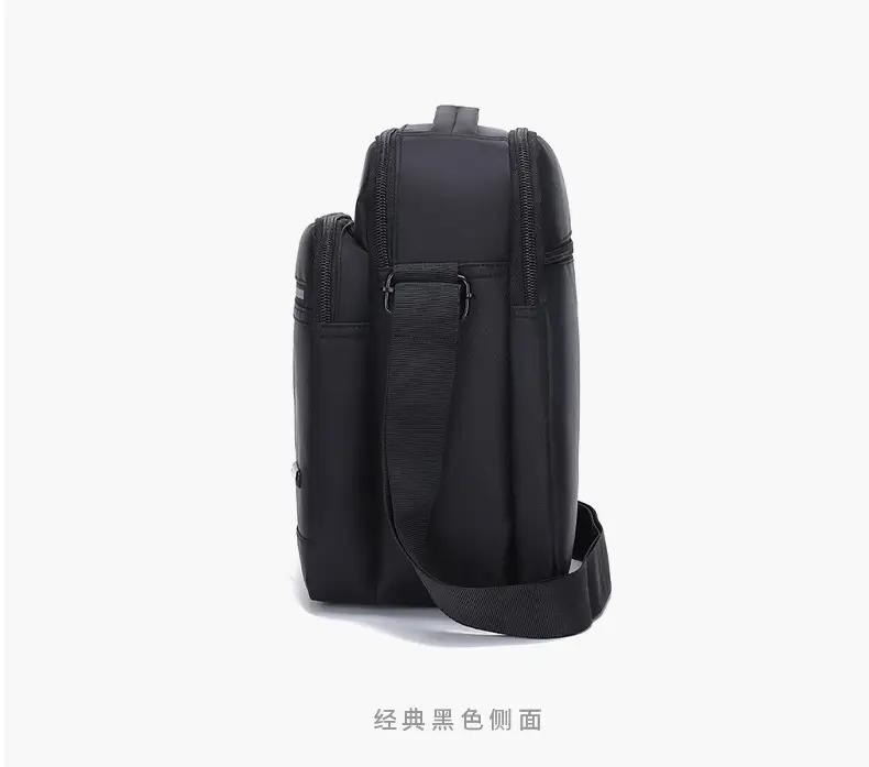 Men's Large Capacity Multi-Compartment Shoulder Bag — feature 25