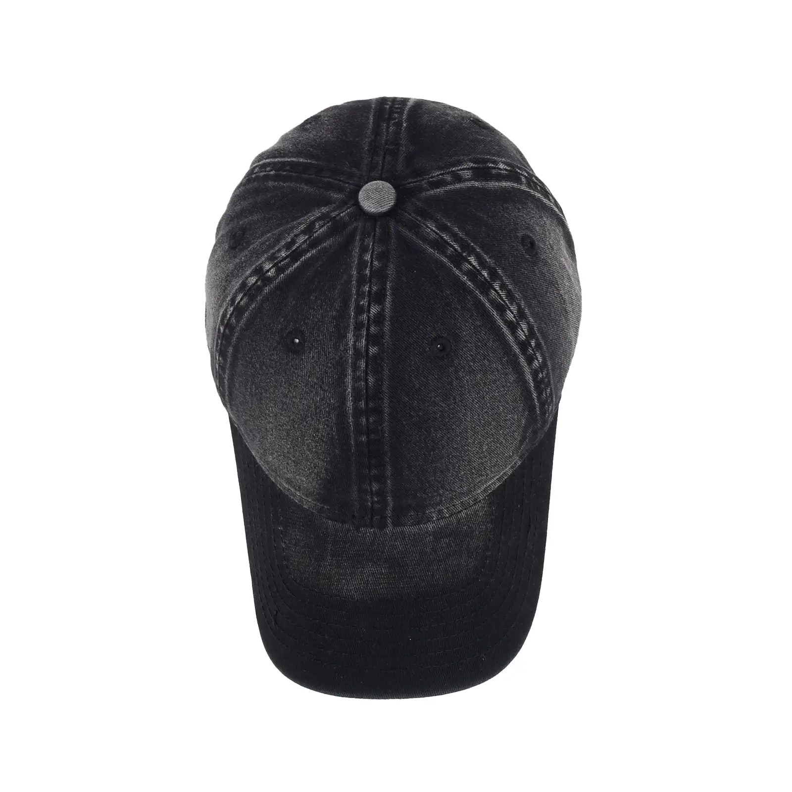 Men Black Baseball Cap Summer Outdoor 51x60cm — feature 10
