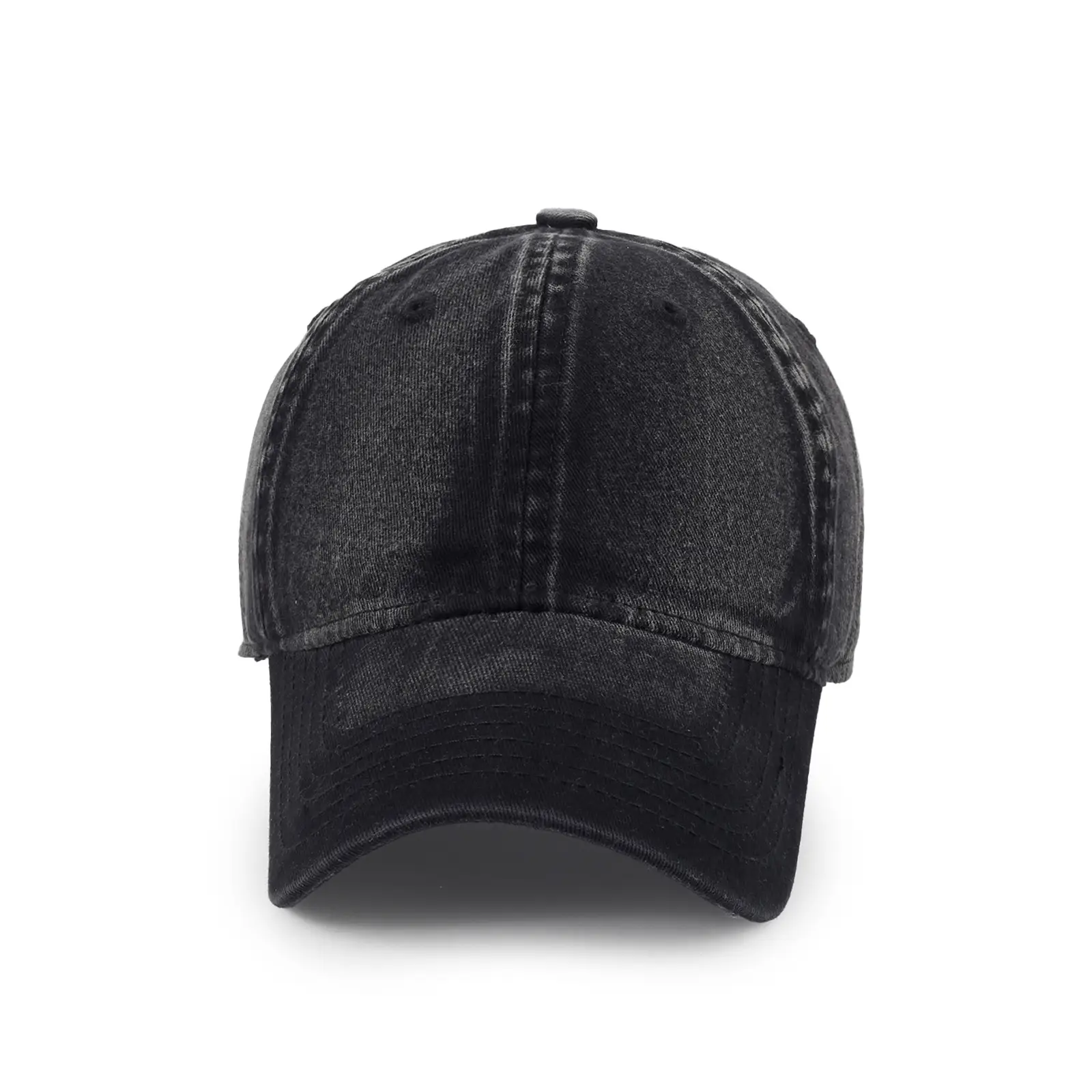 Men Black Baseball Cap Summer Outdoor 51x60cm — feature 6
