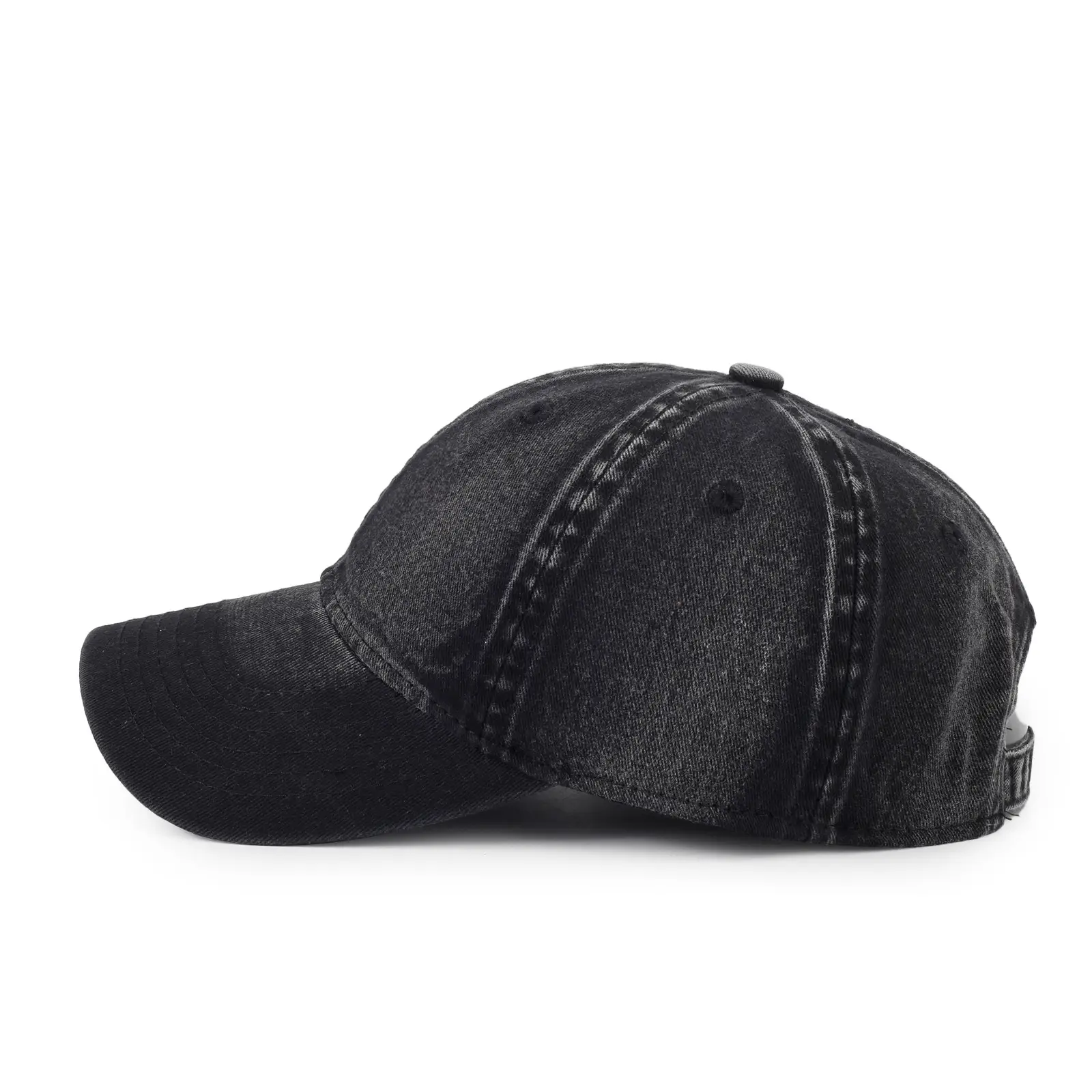 Men Black Baseball Cap Summer Outdoor 51x60cm — feature 8