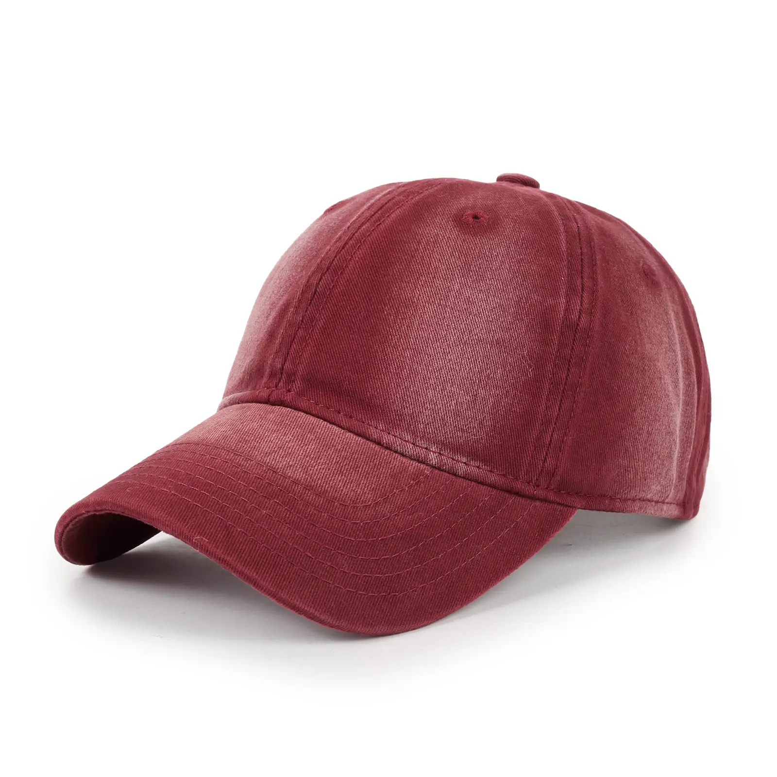 Men Black Baseball Cap Summer Outdoor 51x60cm - Image 2