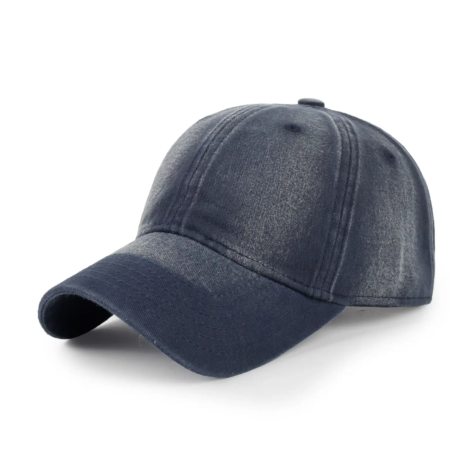 Men Black Baseball Cap Summer Outdoor 51x60cm - Image 4