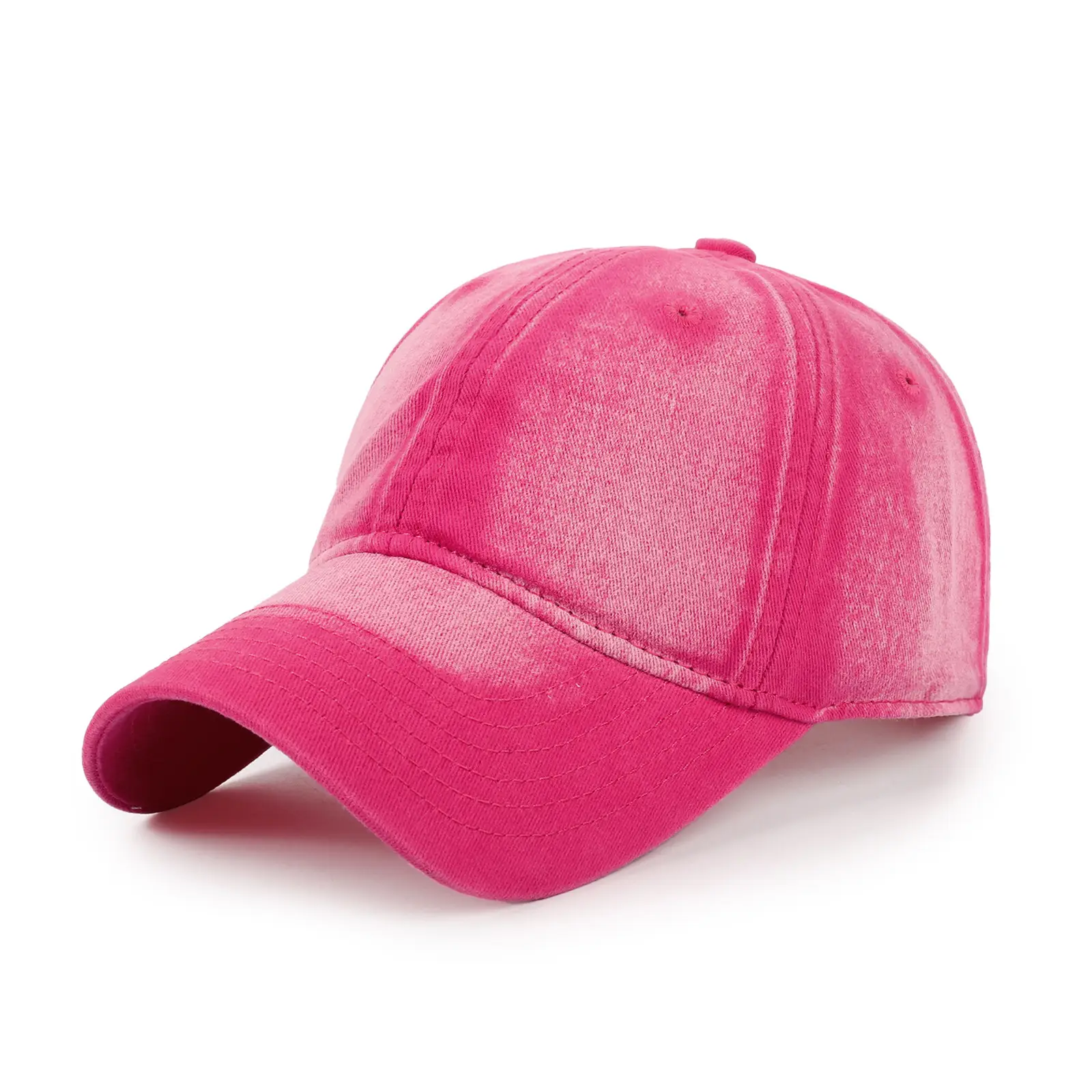 Men Black Baseball Cap Summer Outdoor 51x60cm - Image 6