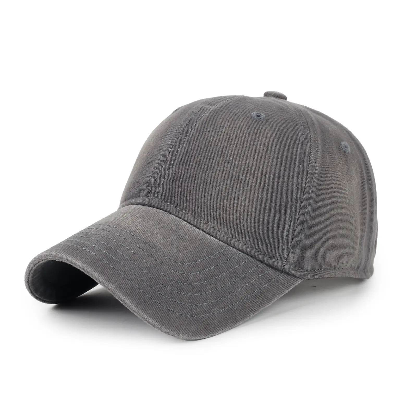 Men Black Baseball Cap Summer Outdoor 51x60cm - Image 8