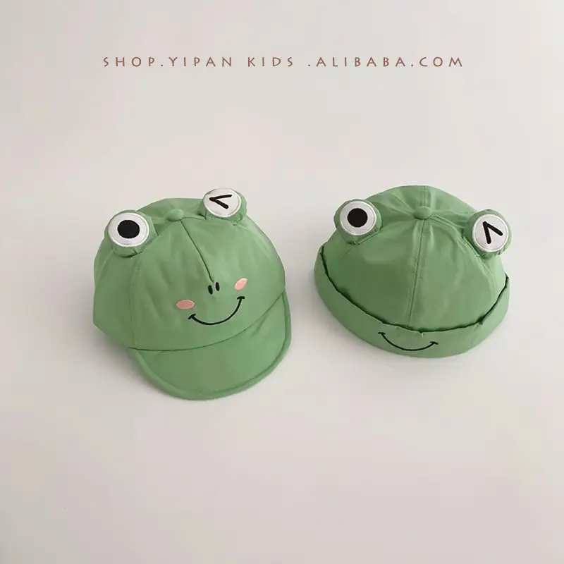 Green Duck Tongue Baseball Cap for Boys Girls - Image 5