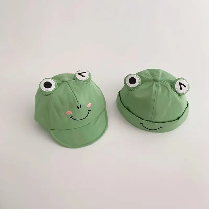 Green Duck Tongue Baseball Cap for Boys Girls - Image 7