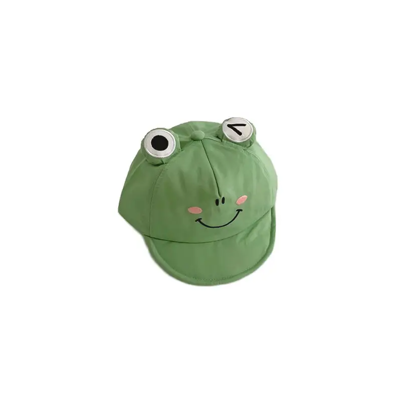 Green Duck Tongue Baseball Cap for Boys Girls - Image 9