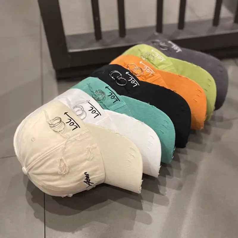 Women's Korean Style Baseball Cap Cream Misty - Image 11