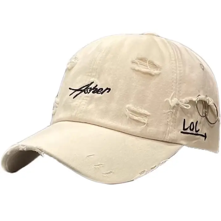 Women's Korean Style Baseball Cap Cream Misty - Image 12