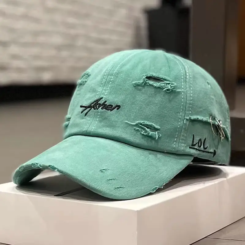 Women's Korean Style Baseball Cap Cream Misty - Image 2