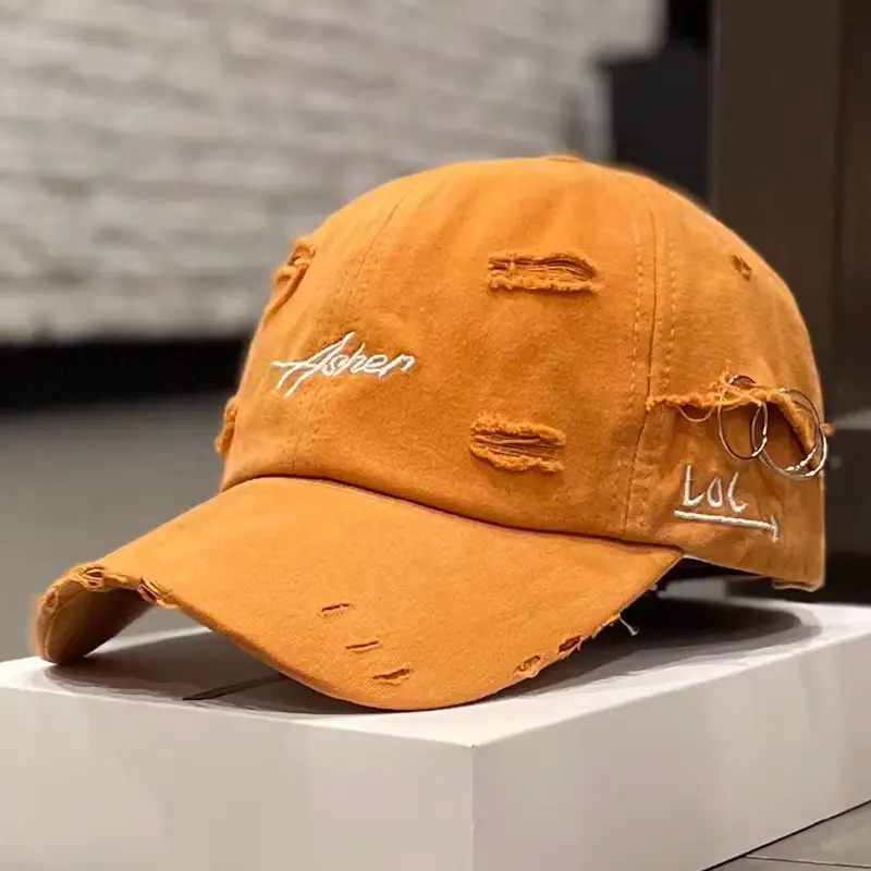 Women's Korean Style Baseball Cap Cream Misty - Image 4