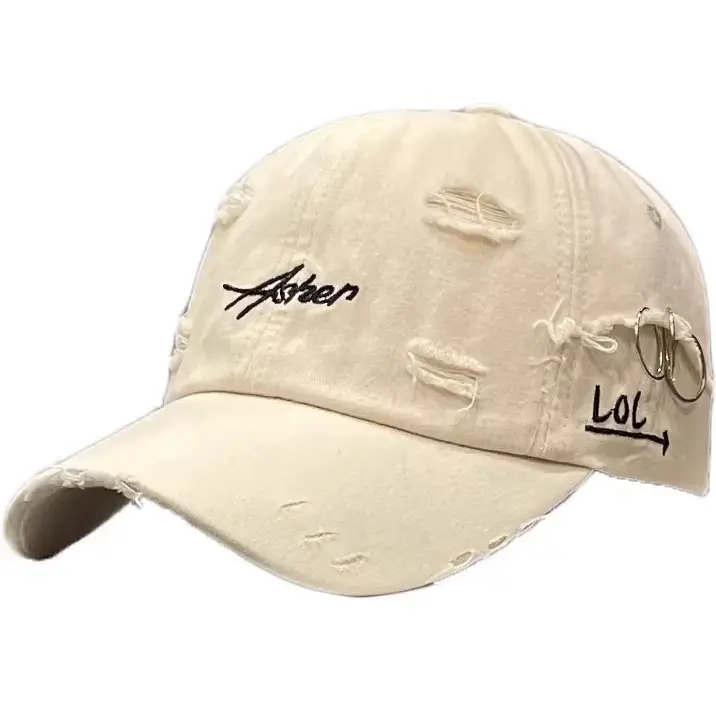 Women's Korean Style Baseball Cap Cream Misty - Image 7