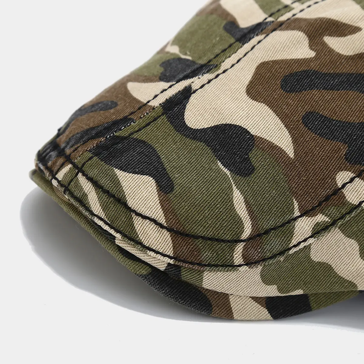 Men Camouflage Cap Jungle Hiking Women Beret — feature 9