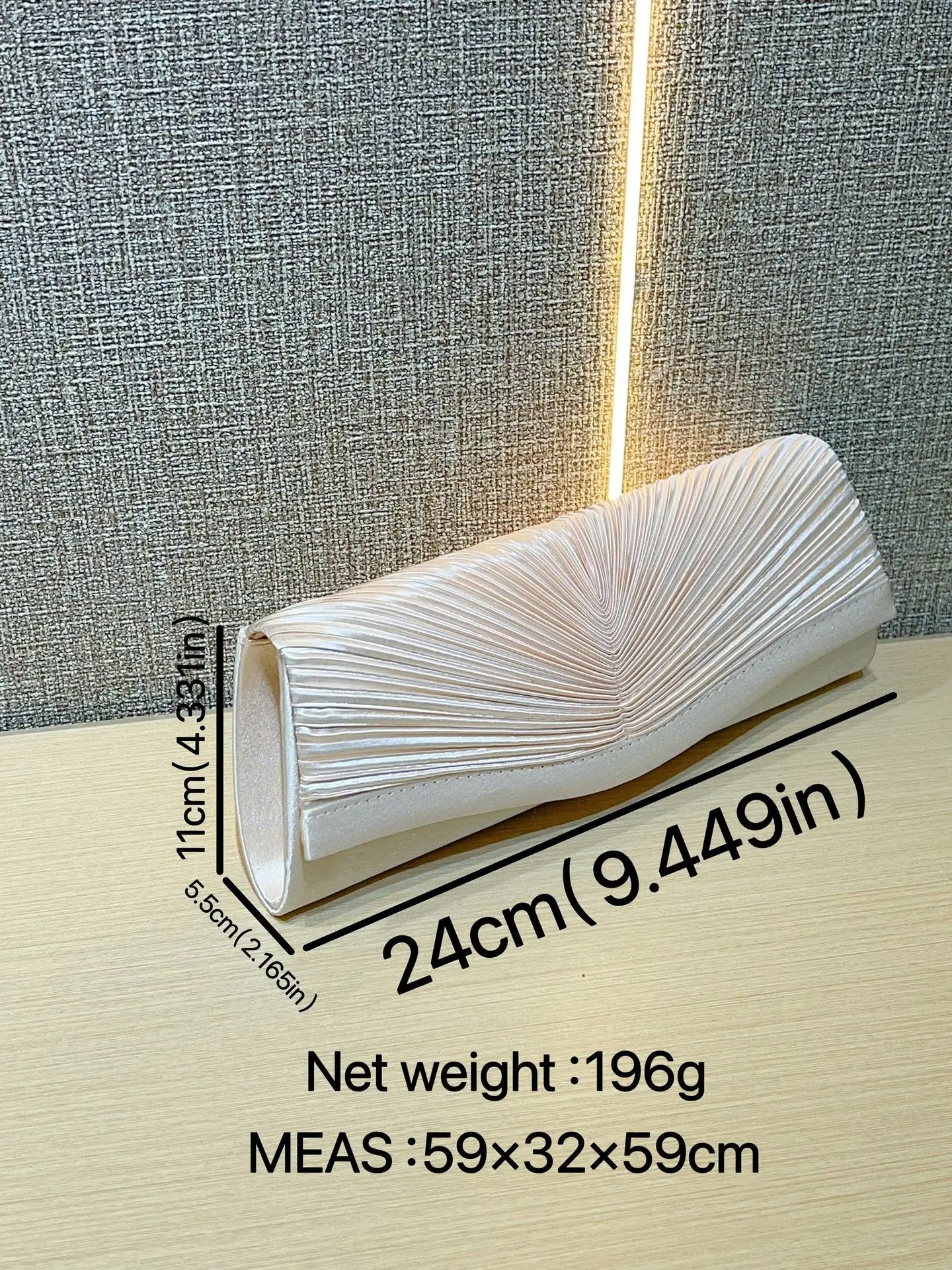 New Cross-border Pleated Clutch Bag for Banquet Fashion - Image 8