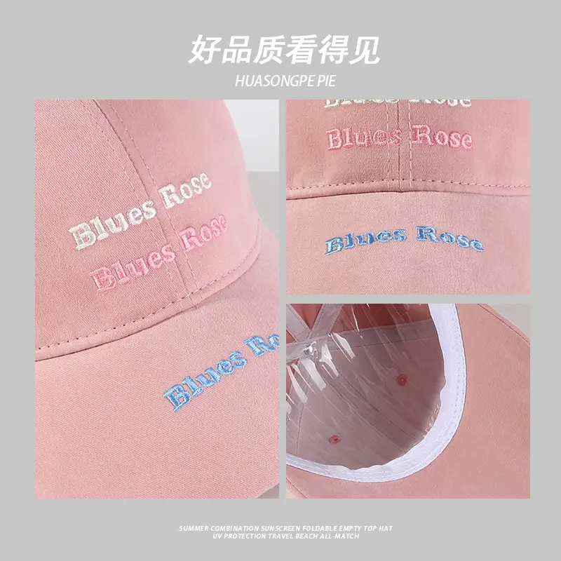 TVKASHA Blues Rose Cap Summer Women's — feature 11