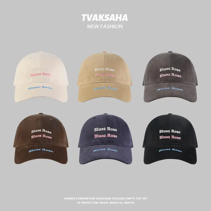TVKASHA Blues Rose Cap Summer Women's — feature 2