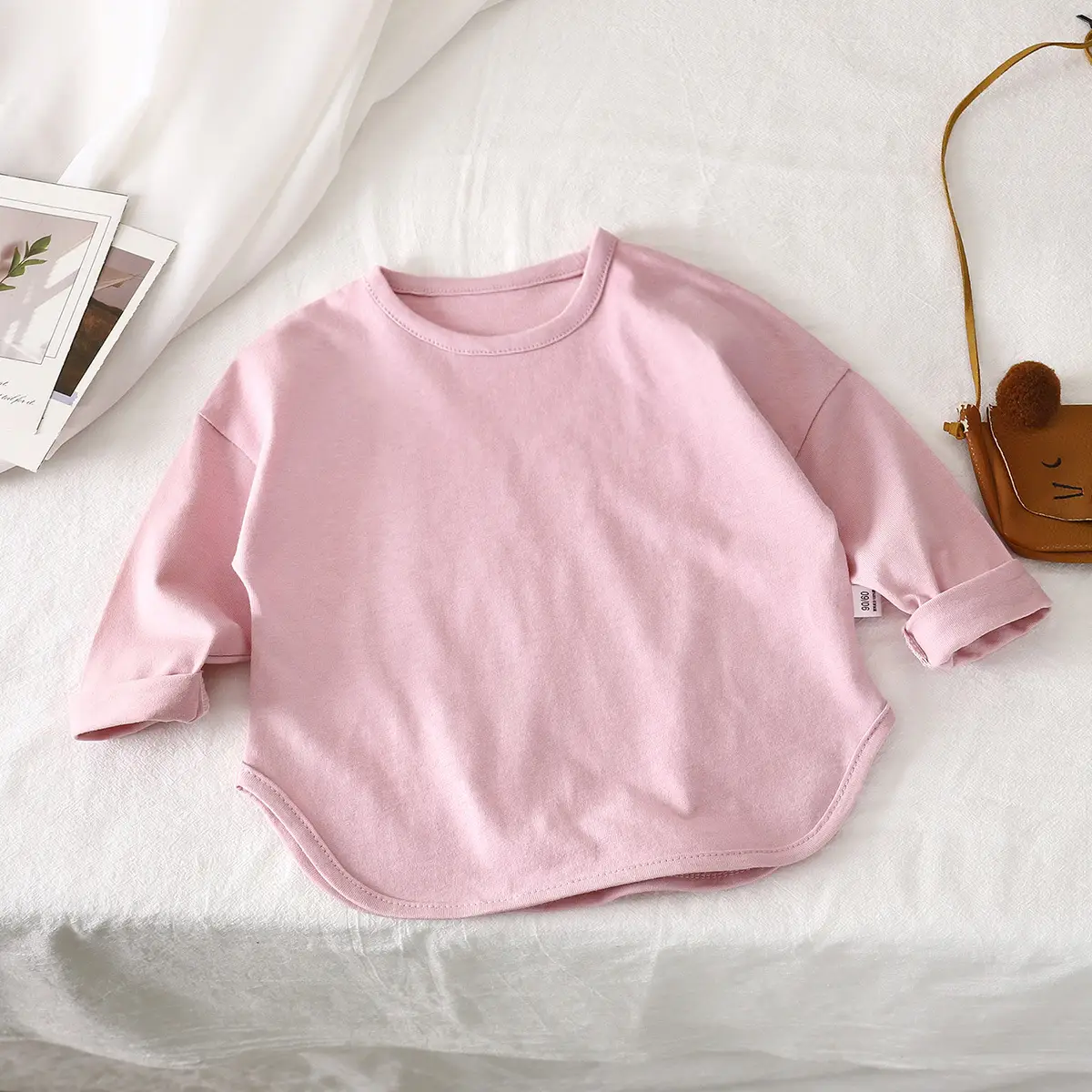 Children's Long Sleeve T-Shirt Pure Cotton Autumn Korean Style