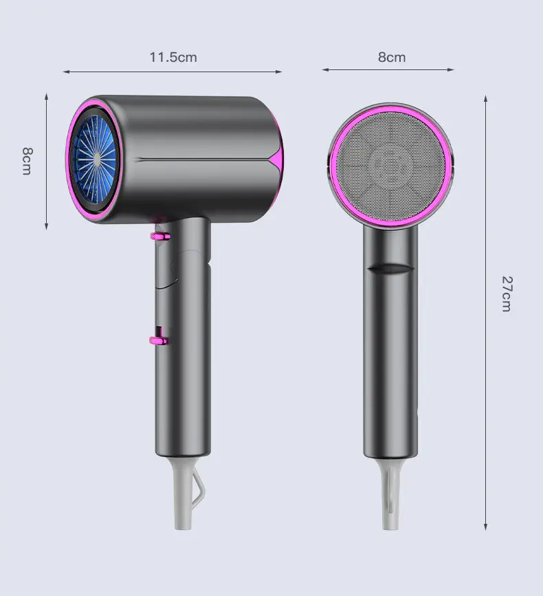 2300W Foldable Hair Dryer with Blue Light — feature 22