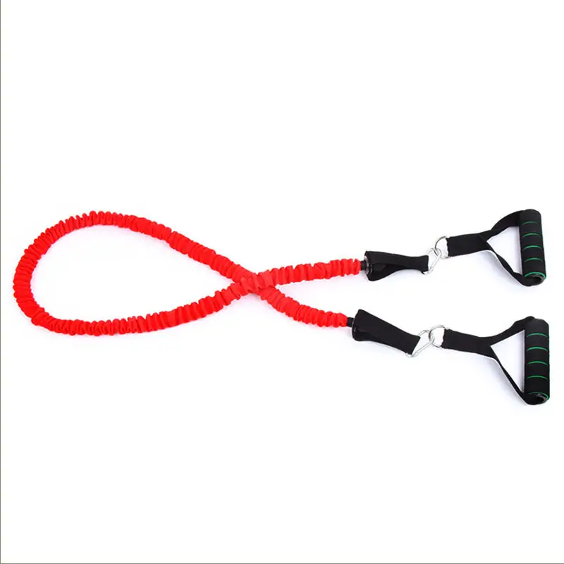 Anti-Breakage Resistance Rope 11-Piece Set Indoor Fitness Resistance Band Strength Training Elastic Band Equipment Latex Material - Image 10