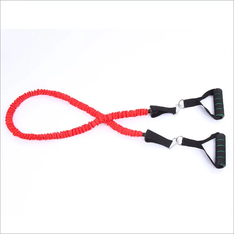 Anti-Breakage Resistance Rope 11-Piece Set Indoor Fitness Resistance Band Strength Training Elastic Band Equipment Latex Material - Image 4