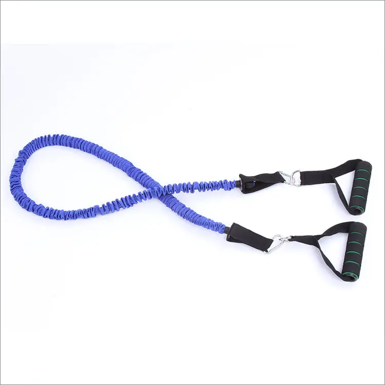Anti-Breakage Resistance Rope 11-Piece Set Indoor Fitness Resistance Band Strength Training Elastic Band Equipment Latex Material - Image 5