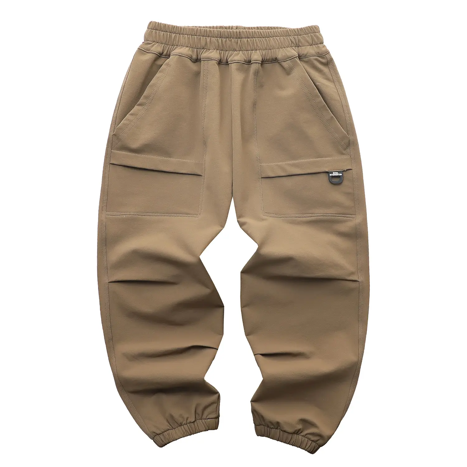 2025 Autumn Boys Woven Sports Pants Navy Blue - Image 8