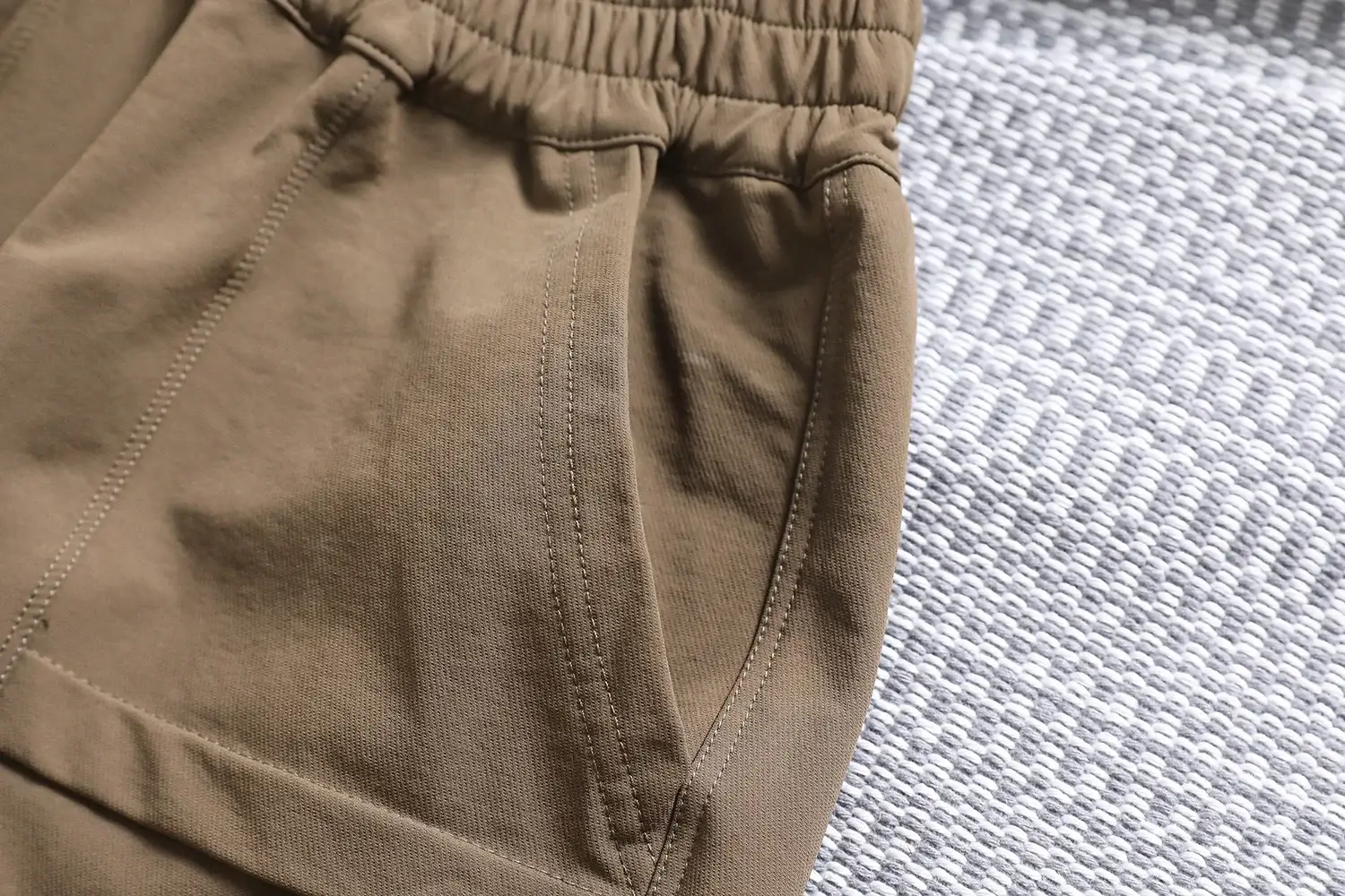 2025 Autumn Boys Woven Sports Pants Navy Blue — feature 2