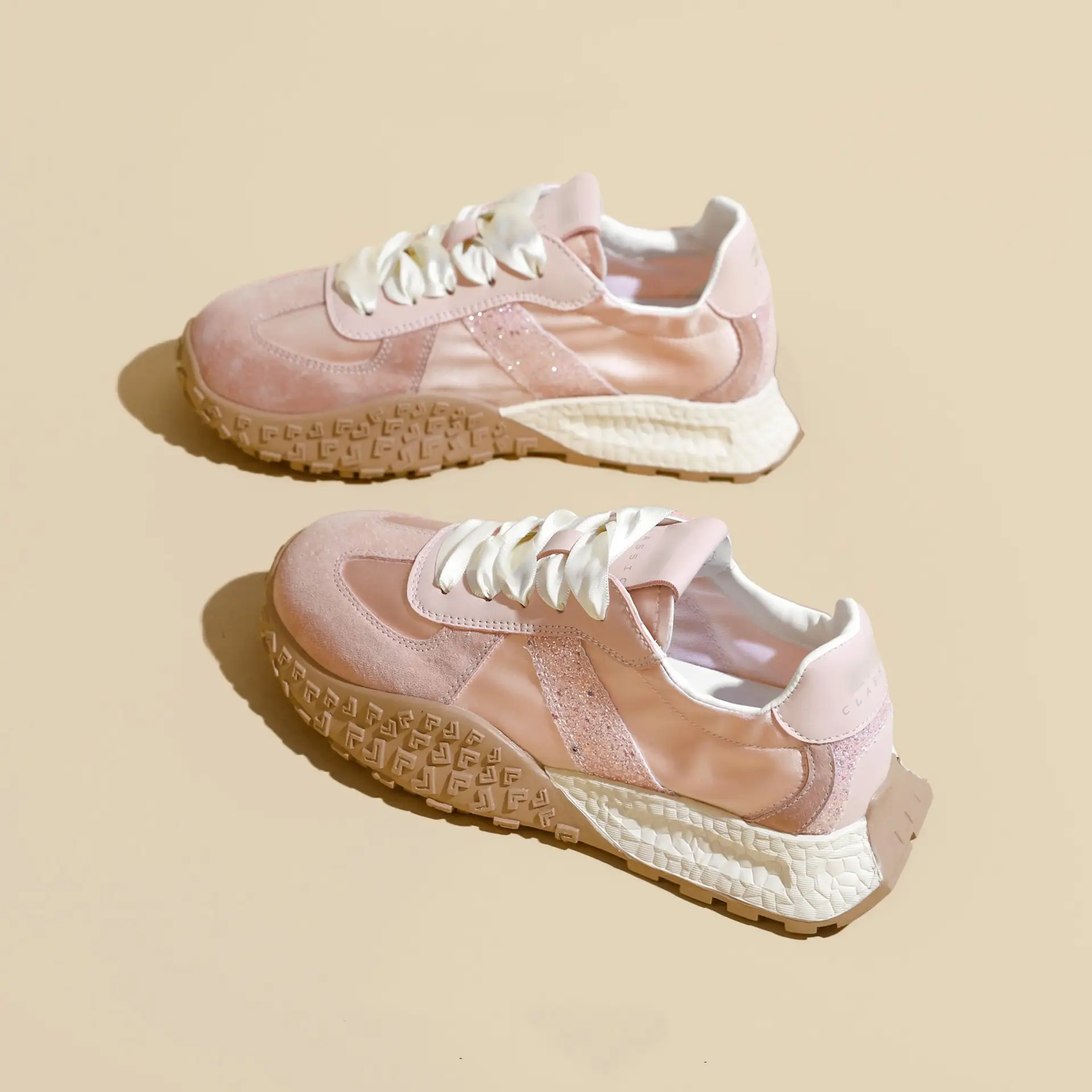 Pink Women's Breathable Foam Sneakers 2025 - Image 4