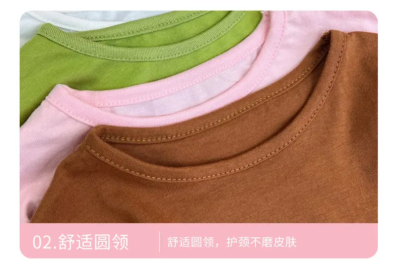 Girls Grey Long Sleeve Cotton T-Shirt — feature 12