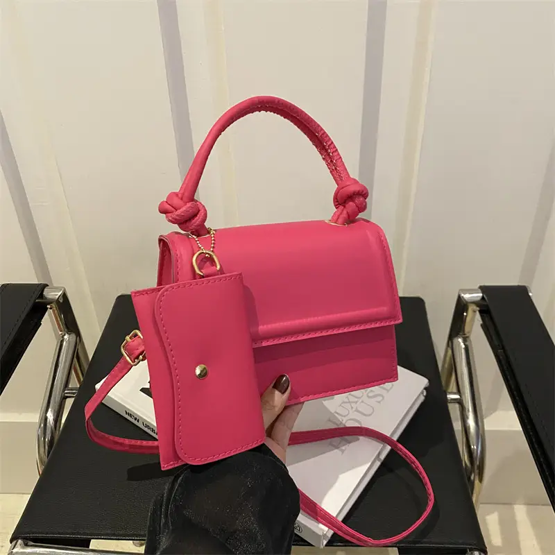 Pink Casual 2024 Women's Shoulder Bag - Image 6