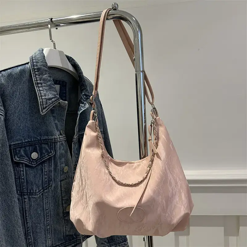 Women's Soft White Chain Shoulder Bag 2024 - Image 7