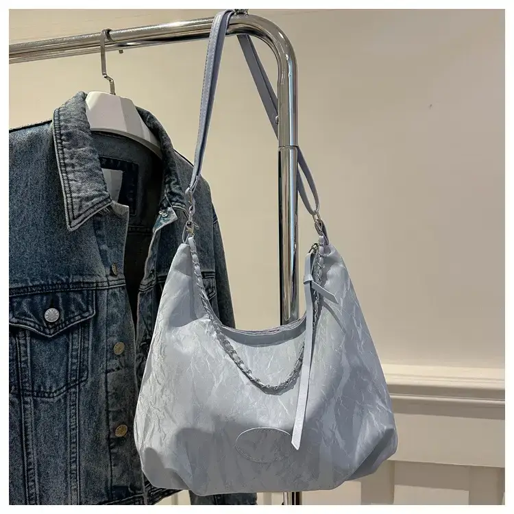 Women's Soft White Chain Shoulder Bag 2024 — feature 29