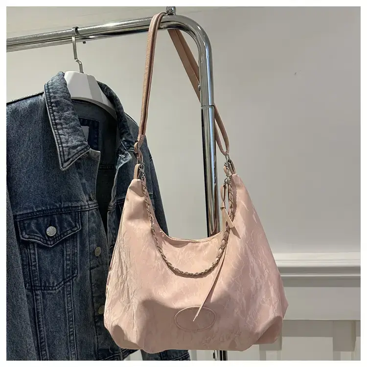 Women's Soft White Chain Shoulder Bag 2024 — feature 30