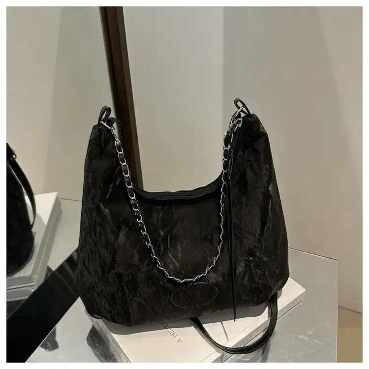 Women's Soft White Chain Shoulder Bag 2024 — feature 33