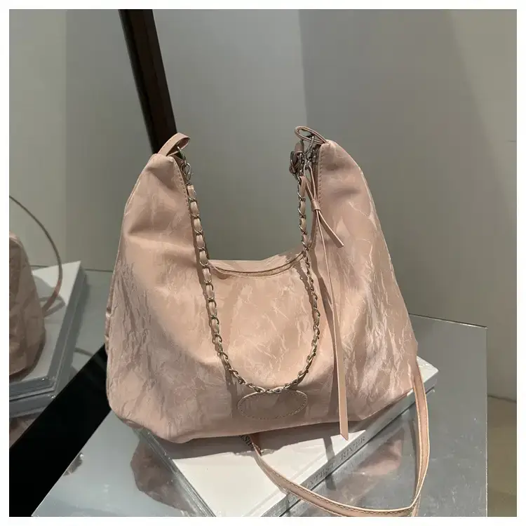 Women's Soft White Chain Shoulder Bag 2024 — feature 35